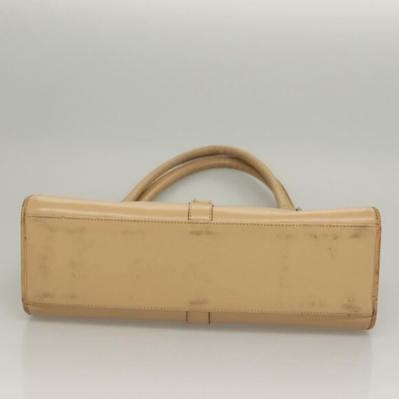 GUCCI Jackie Hand Bag Leather Beige Silver 002 1067 Auth bs28439 - Picture 6 of 16